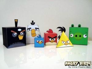 Как сделать angry birds из бумаги своими руками?